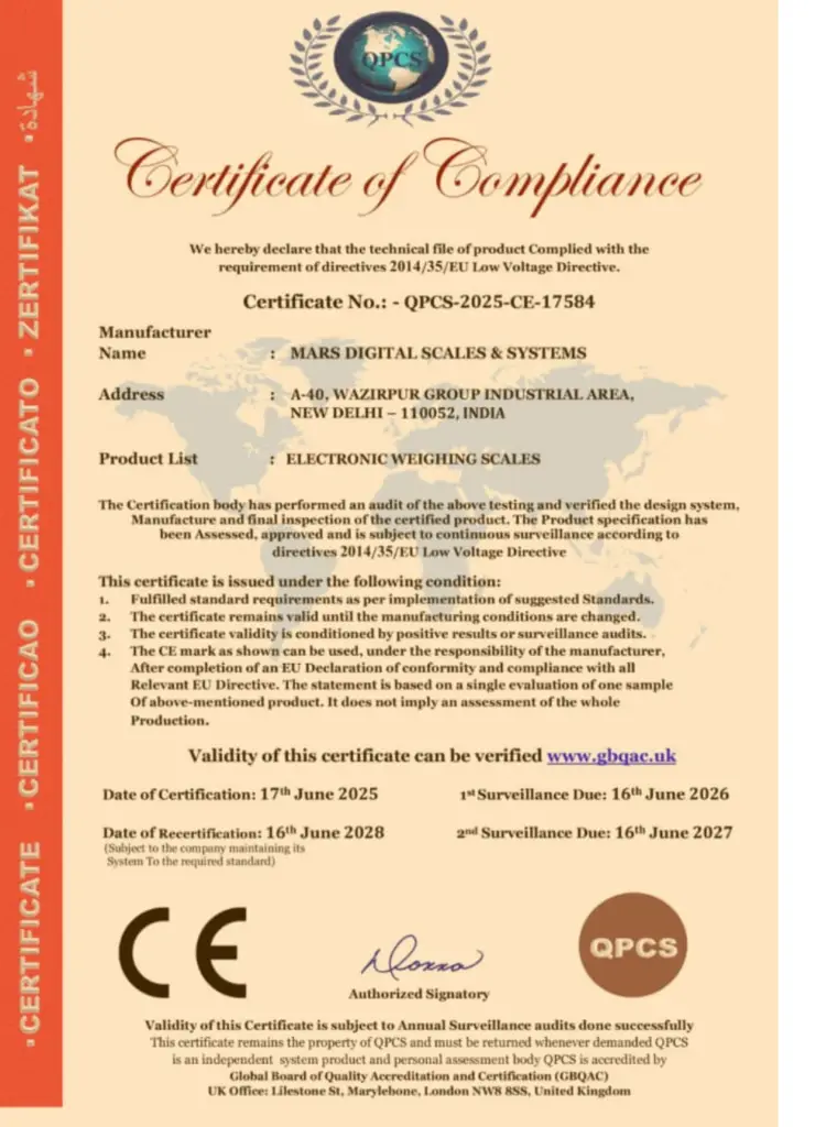 CE-Certificate